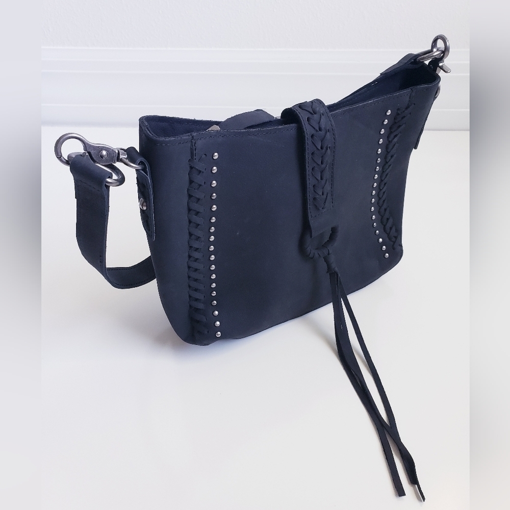 Montana West Genuine Leather Collection Hobo/Crossbody - Picture 2 of 10